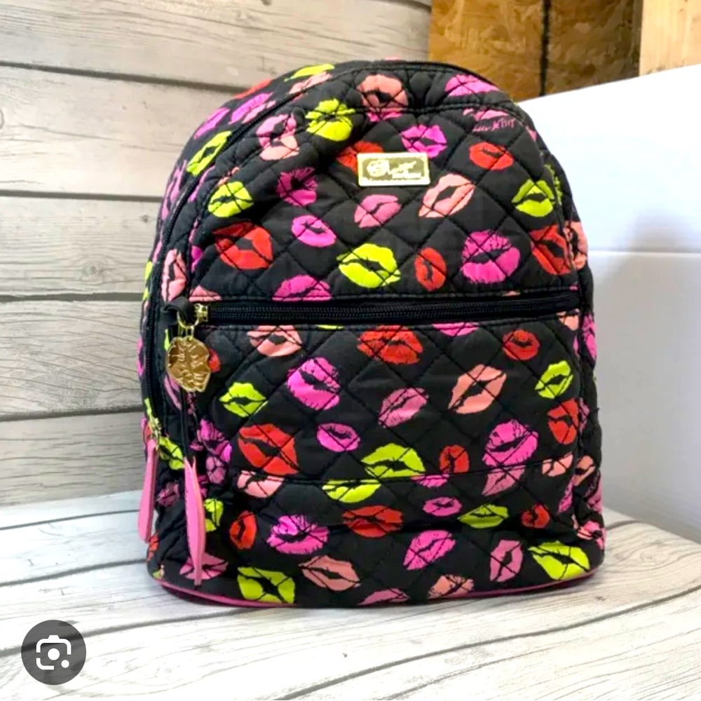 Betsey Johnson Quilted Backpack